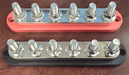 Ben's Deals Solar Power Kits One Pair Solar DC Busbars 300A 48v Rated Black and Red