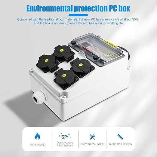 Ben's Deals Solar Accessories Power Distribution Box | 110V