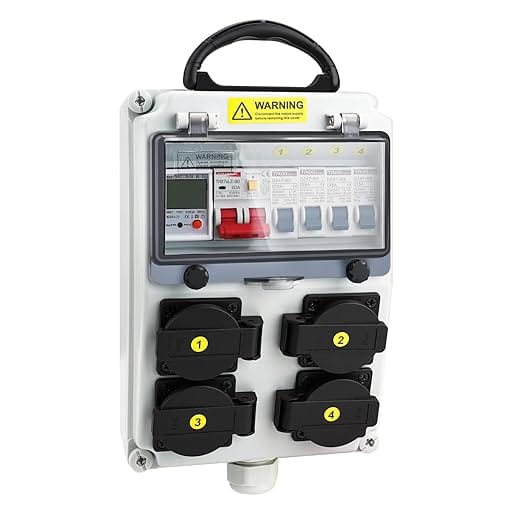 Ben's Deals Solar Accessories Power Distribution Box | 110V