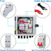 Ben's Deals Solar Accessories PV Combiner Box | 4 String Metal Solar Combiner Box with 15A Fuse