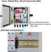 Ben's Deals Solar Accessories PV Combiner Box | 4 String Metal Solar Combiner Box with 15A Fuse