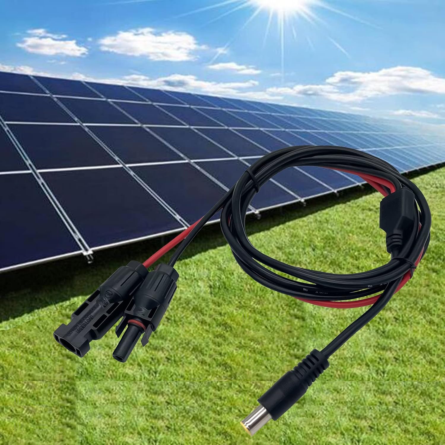 Ben's Deals Electrical Wires & Cable Solar Panel Connector to DC 8MM Adapter Cable - In-Store Only