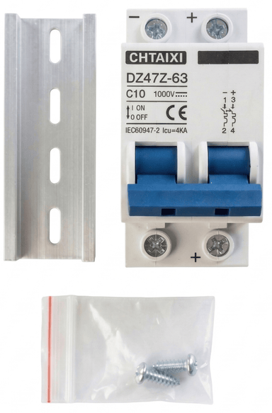 Ben's Deals Solar Power Kits 10Amp Solar PV Disconnect Breaker DC | Choose Amp Rating | In-Store Offer Only