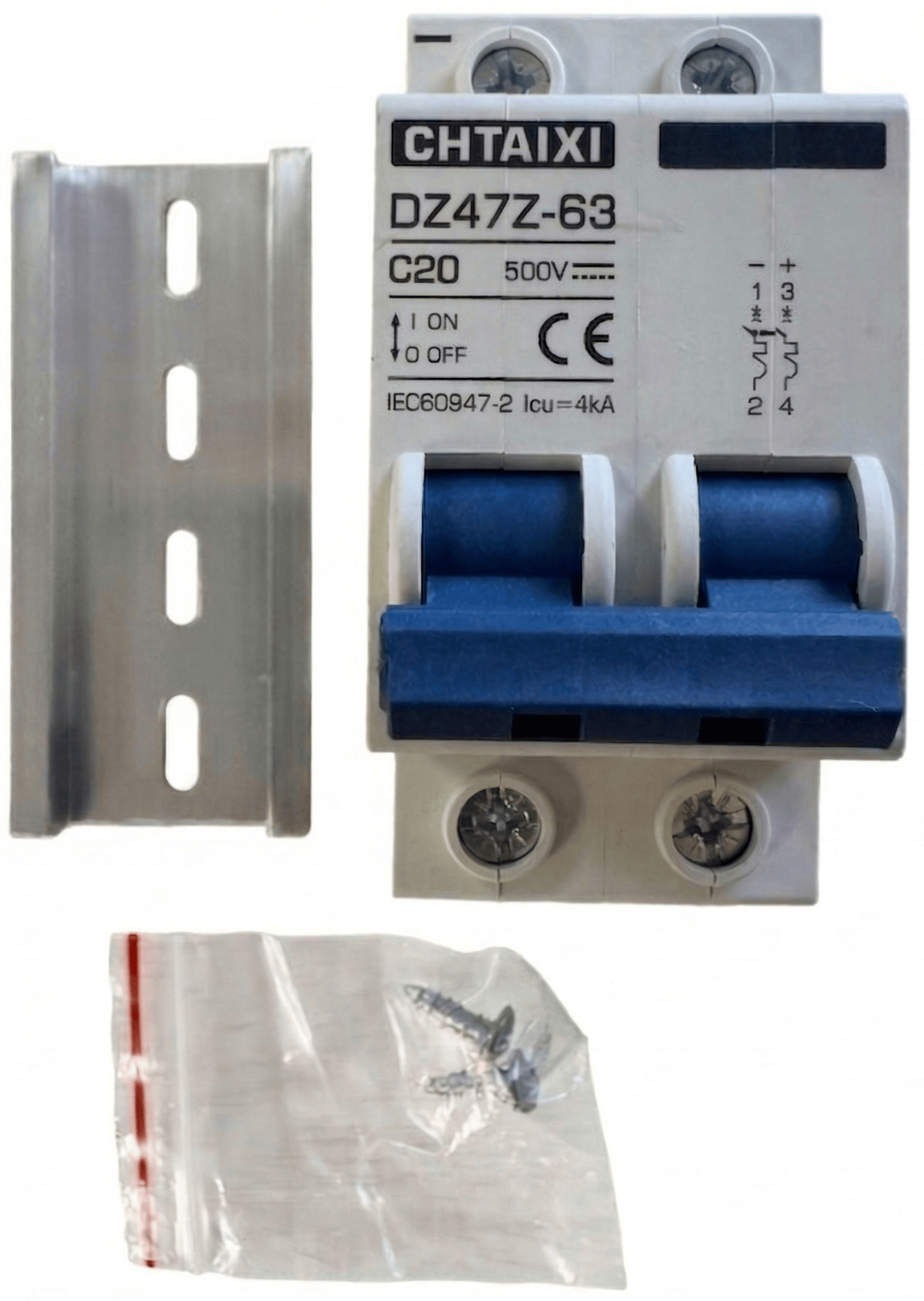 Ben's Deals Solar Power Kits 20Amp Solar PV Disconnect Breaker DC | Choose Amp Rating | In-Store Offer Only