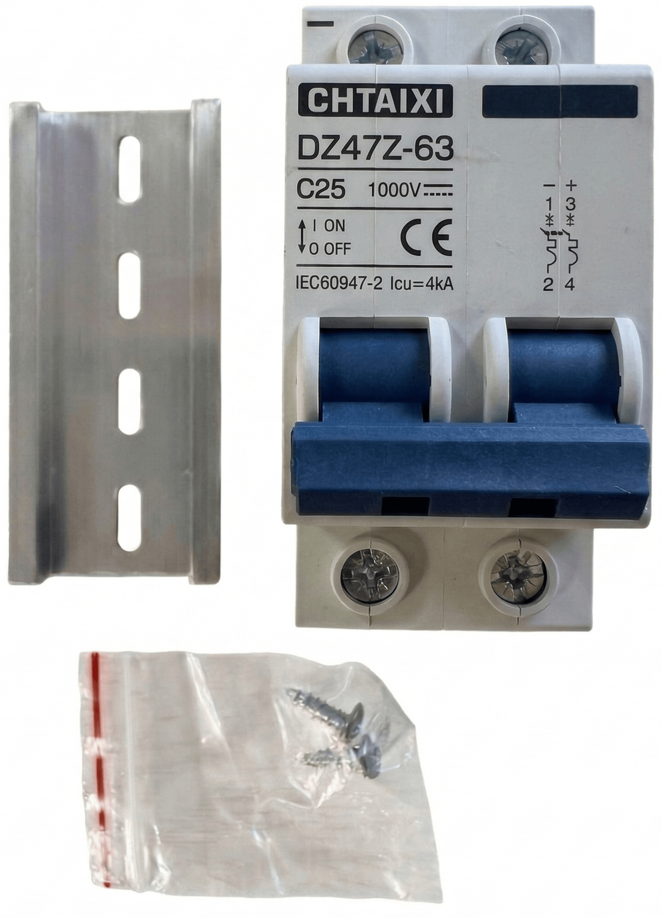 Ben's Deals Solar Power Kits 25Amp Solar PV Disconnect Breaker DC | Choose Amp Rating | In-Store Offer Only