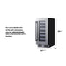 Ben's Deals Summit SDHW1532LHD 15" Wide Built-In Wine Cellar
