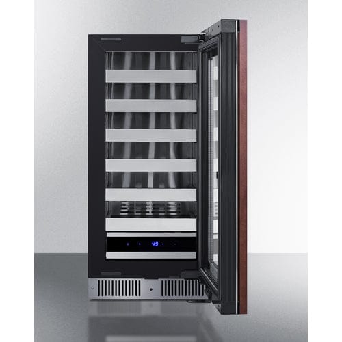 Ben's Deals Summit SDHW1532PNRLHD 15" Wide Built-In Wine Cellar