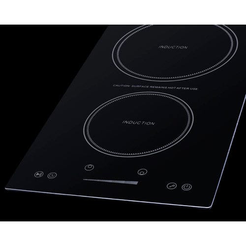 Ben's Deals Summit SINC2B115TK13 13" Wide 115V 2-Zone Induction Cooktop