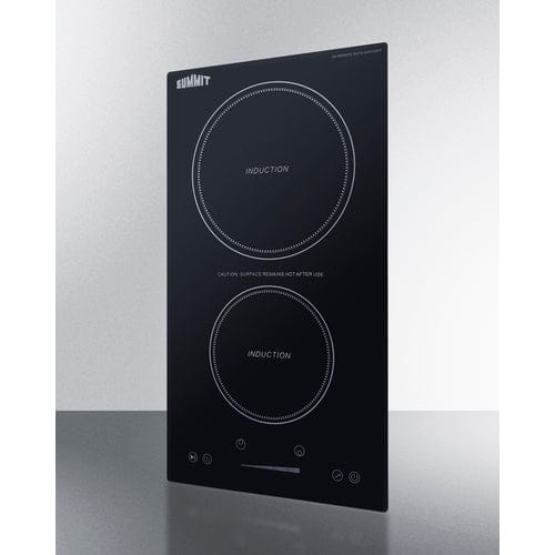 Ben's Deals Summit SINCH115V2B 12" Wide 115V 2-Zone Induction Cooktop