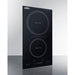 Ben's Deals Summit SINCH115V2B 12" Wide 115V 2-Zone Induction Cooktop