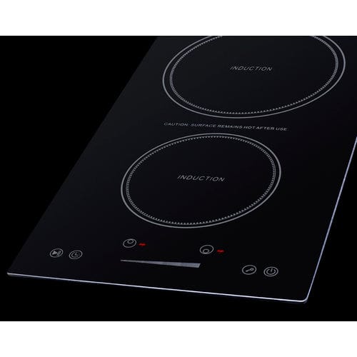 Ben's Deals Summit SINCH115V2B 12" Wide 115V 2-Zone Induction Cooktop