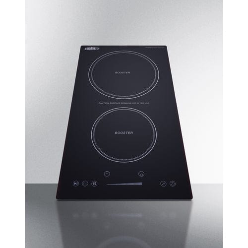 Ben's Deals Summit SINCH230V2B 12" Wide 208-240V 2-Zone Induction Cooktop
