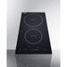 Ben's Deals Summit SINCH230V2B 12" Wide 208-240V 2-Zone Induction Cooktop