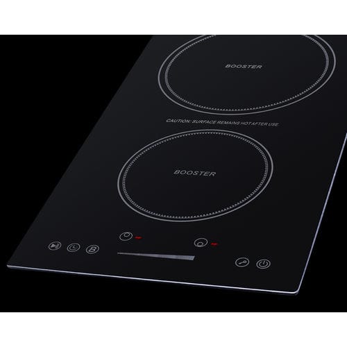 Ben's Deals Summit SINCH230V2B 12" Wide 208-240V 2-Zone Induction Cooktop