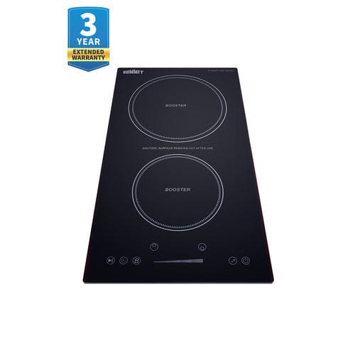 Ben's Deals Summit SINCH230V2B 12" Wide 208-240V 2-Zone Induction Cooktop
