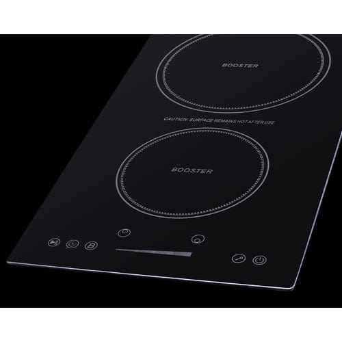 Ben's Deals Summit SINCH230V2B 12" Wide 208-240V 2-Zone Induction Cooktop