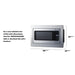 Ben's Deals Summit SMBI27TK30 30" Wide Built-In Microwave (Trim Kit Included)