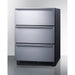 Ben's Deals Summit SP6DS3D 24" Wide Built-In 3-Drawer All-Refrigerator