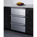 Ben's Deals Summit SP6DS3DOS 24" Wide Built-In 3-Drawer Outdoor All-Refrigerator