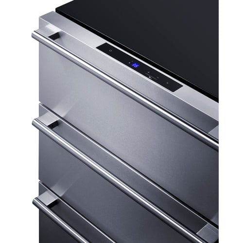 Ben's Deals Summit SP6DS3DOS 24" Wide Built-In 3-Drawer Outdoor All-Refrigerator