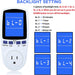 Ben's Deals Upgraded Watt Power Meter Plug Home Electrical Usage Monitor Consumption