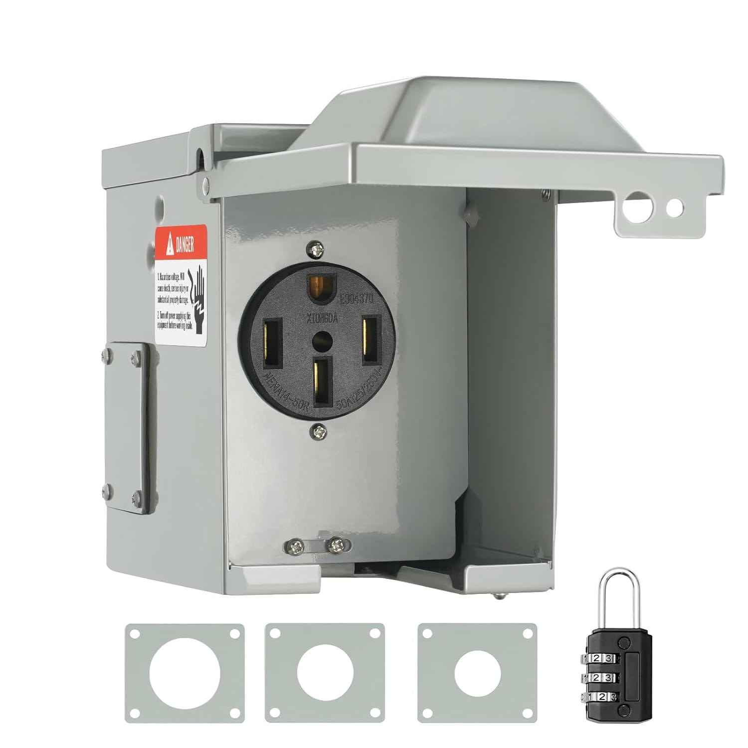 Ben's Deals VEVOR 50 Amp RV Power Outlet Box | 125/250V