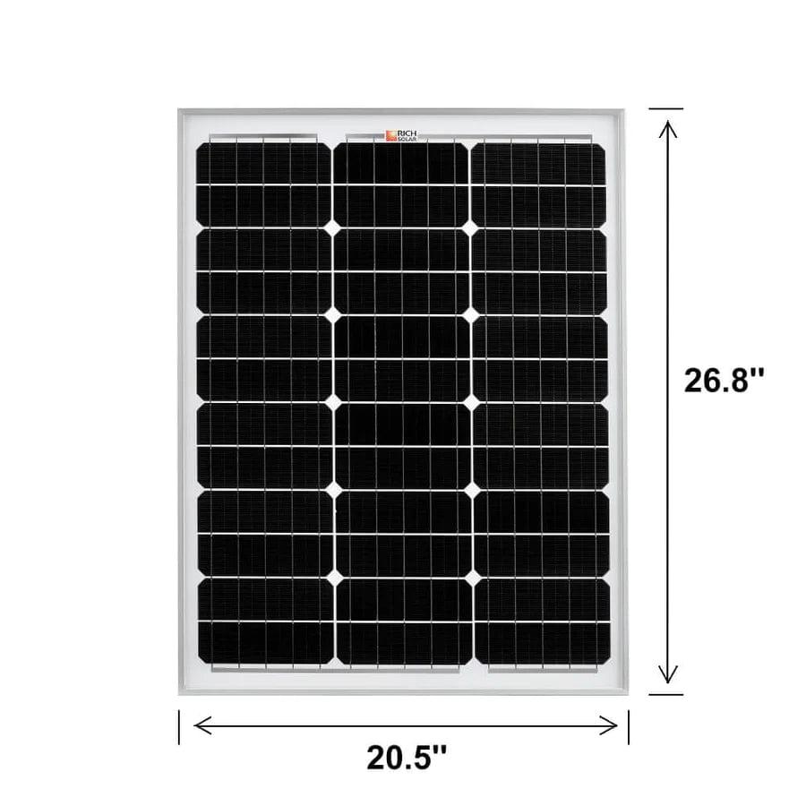 Ben&#39;s Discount Supply Solar Panels 50 Watt Solar Panel - Free Shipping