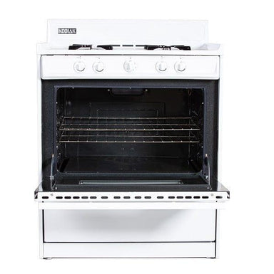 Ben's Discount Supply Propane Range /Stove Kodiak 30" Propane Range (White) - Battery Ignition with Viewing Window WLM210-PV