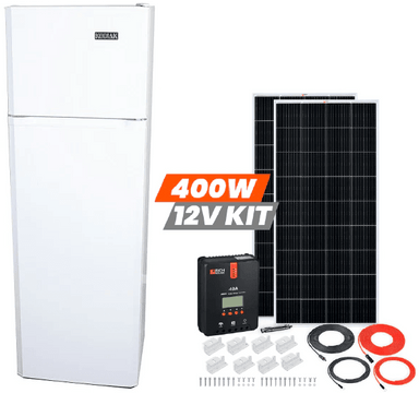 Ben's Discount Supply Refrigerators Kodiak 9 cu ft Solar (DC) Refrigerator and 400 Watt Solar Power Kit KOG9RFDC-Kit