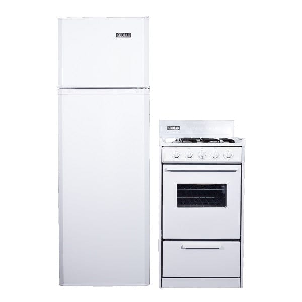 Ben&#39;s Discount Supply Kodiak Matching Set - 9 cu ft DC Refrigerator Freezer and 20&quot; Propane Range KOG9DC20