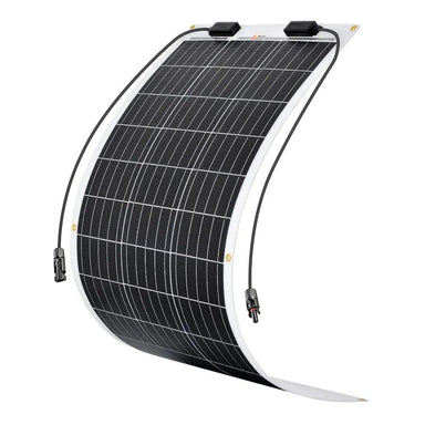Ben's Discount Supply Solar Panels MEGA 100 FLEX | 100 Watt Monocrystalline Solar Panel | Best 12V Flexible Panel for VAN RVs and Off-Grid | High Efficiency - Free Shipping