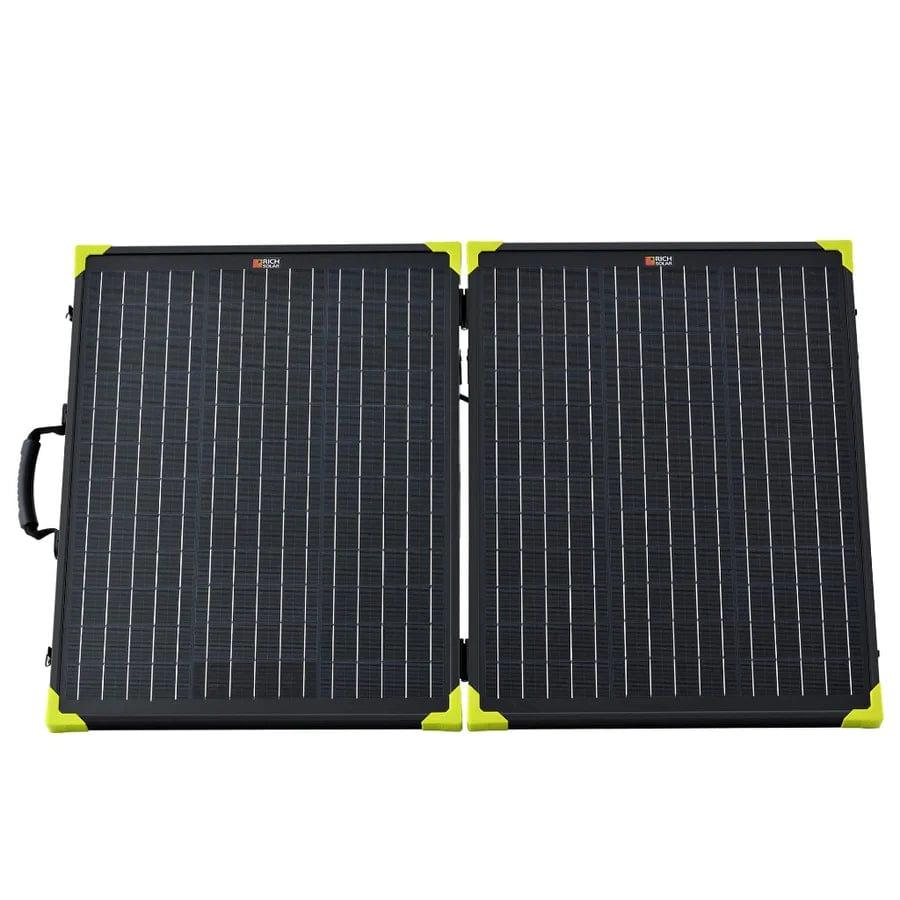 Ben&#39;s Discount Supply Solar Panels MEGA 100 Watt Portable Solar Panel Briefcase | Best 12V Panel for Solar Generators and Portable Power Stations | 25-Year Output Warranty - Free Shipping