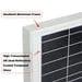 Ben's Discount Supply Mega 200 Watt 24 Volt Solar Panel BDSRS-M200D - Free Shipping!