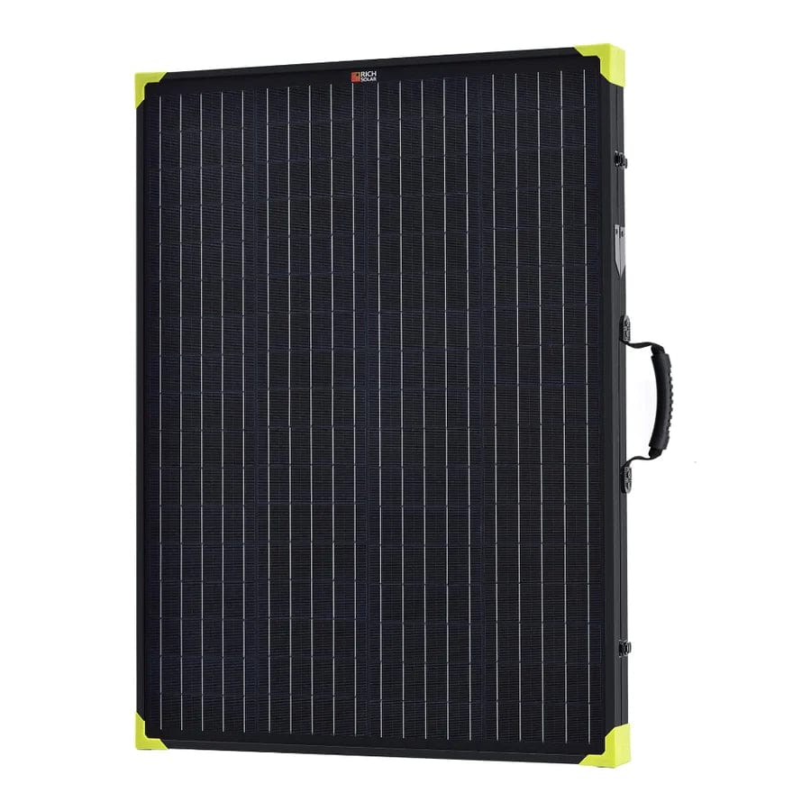 Ben&#39;s Discount Supply Solar Panels MEGA 200 Watt Portable Solar Panel Briefcase | Best 12V Panel for Solar Generators and Portable Power Stations | 25-Year Output Warranty - Free Shipping