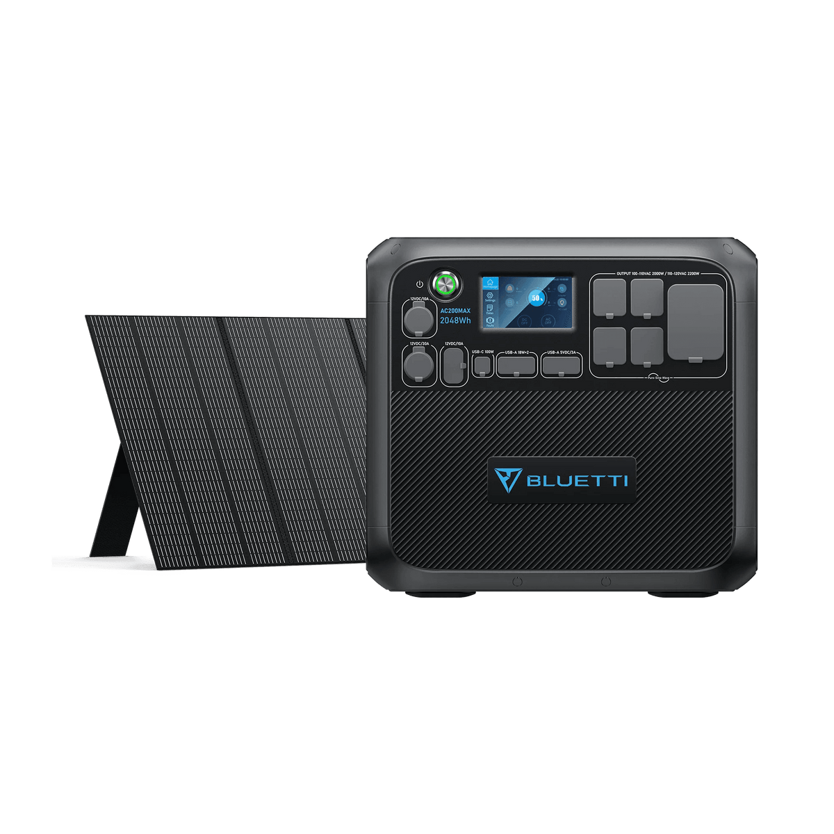 Bluetti Solar Panels Bluetti AC200MAX Expandable Power Station