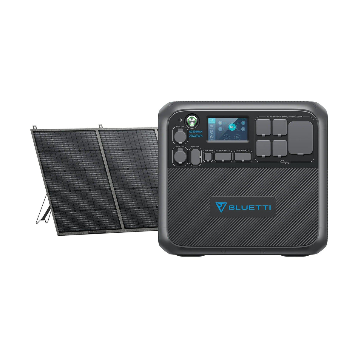 Bluetti Solar Panels Bluetti AC200MAX Expandable Power Station