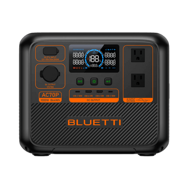 Bluetti Power Station Bluetti AC70P Portable Power Station | 1000W 864Wh