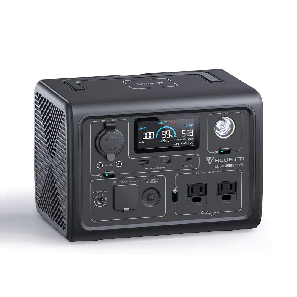 Bluetti Power Station Bluetti EB3A Portable Power Station | 600W 268Wh