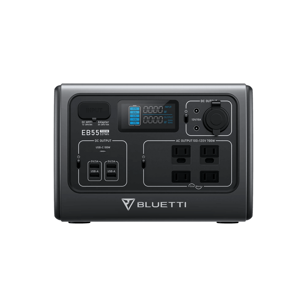 Bluetti EB55 Portable Power Station | 700W 537Wh | Ben's Deals Bluetti EB55 Portable Power Station | 700W 537Wh | Ben's Deals