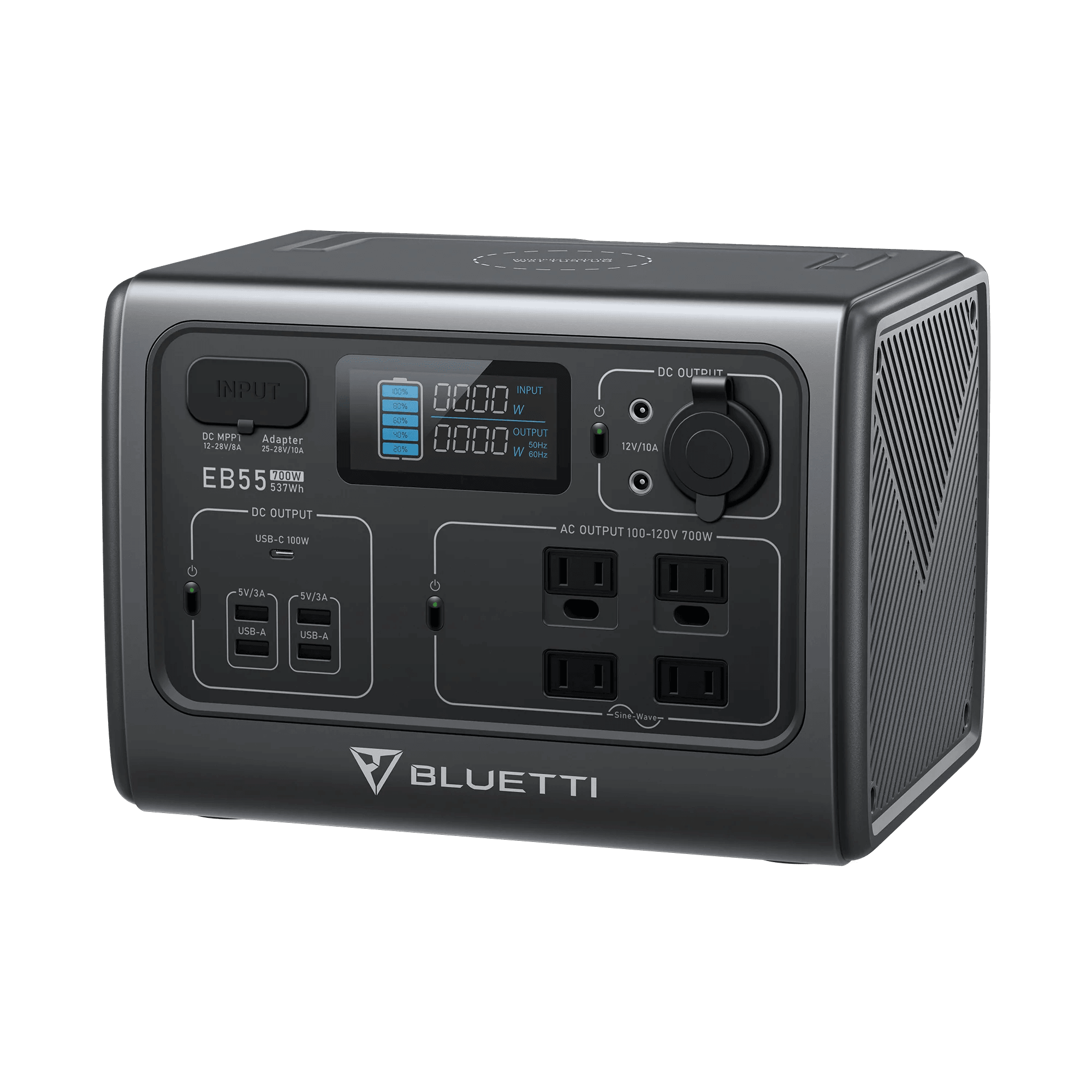 Bluetti Solar Panels Bluetti EB55 Portable Power Station | 700W 537Wh