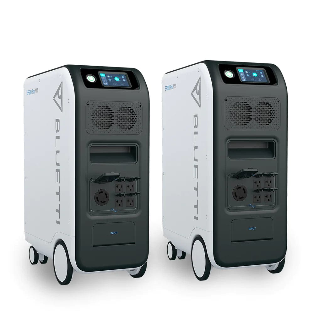 Bluetti Power Station 2*EP500Pro | 6000W 10240Wh Power Station Bluetti EP500Pro Solar Power Station | 3,000W 5,120Wh