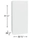 Crystal Cold Freezers Crystal Cold 20 cu. ft. Upright Propane Gas Freezer Model CC20F