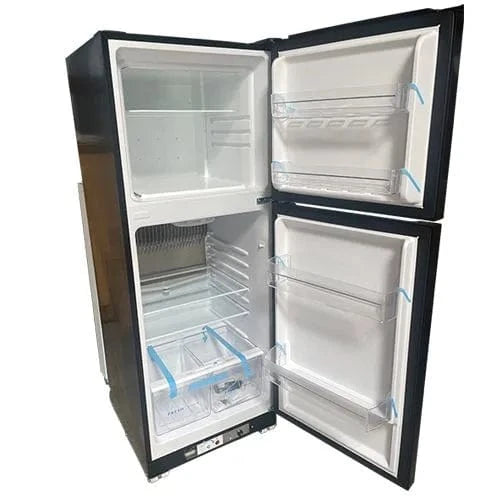 Crystal Cold Propane Refrigerator Crystal Cold CC11RFB Propane Refrigerator-Freezer in Black 11 cu.ft.