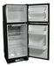 Crystal Cold Propane Refrigerator Crystal Cold CC11RFSM Propane Refrigerator-Freezer in Silver Mist 11 cu.ft.
