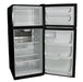 Crystal Cold Propane Refrigerator Crystal Cold CC18RFB Propane Refrigerator-Freezer in Black 18 cu.ft.