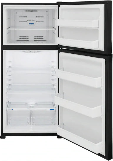 Crystal Cold Propane Refrigerator Crystal Cold CC21RFB New Version Propane Refrigerator-Freezer in Black 21 cu.ft.