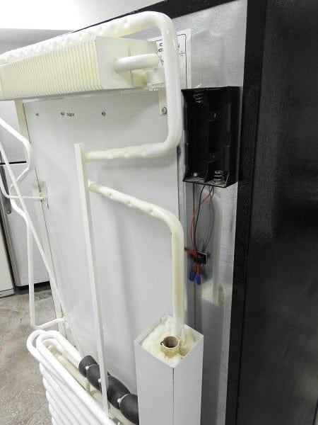 Crystal Cold Natural Gas Refrigerator Crystal Cold CC21RFBNG Natural Gas Refrigerator-Freezer in Black 21 cu.ft.