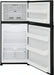 Crystal Cold Natural Gas Refrigerator Crystal Cold CC21RFBNG New Version Natural Gas Refrigerator-Freezer in Black 21 cu.ft.