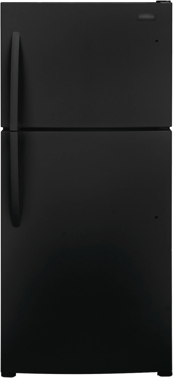 Crystal Cold Natural Gas Refrigerator Crystal Cold CC21RFBNG New Version Natural Gas Refrigerator-Freezer in Black 21 cu.ft.
