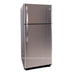 Crystal Cold Natural Gas Refrigerator Crystal Cold CC21RFSNG Natural Gas Refrigerator-Freezer in Stainless Steel 21 cu.ft.